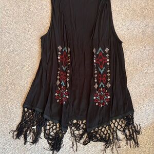 Ariat Cutest Black Sleeveless Vest